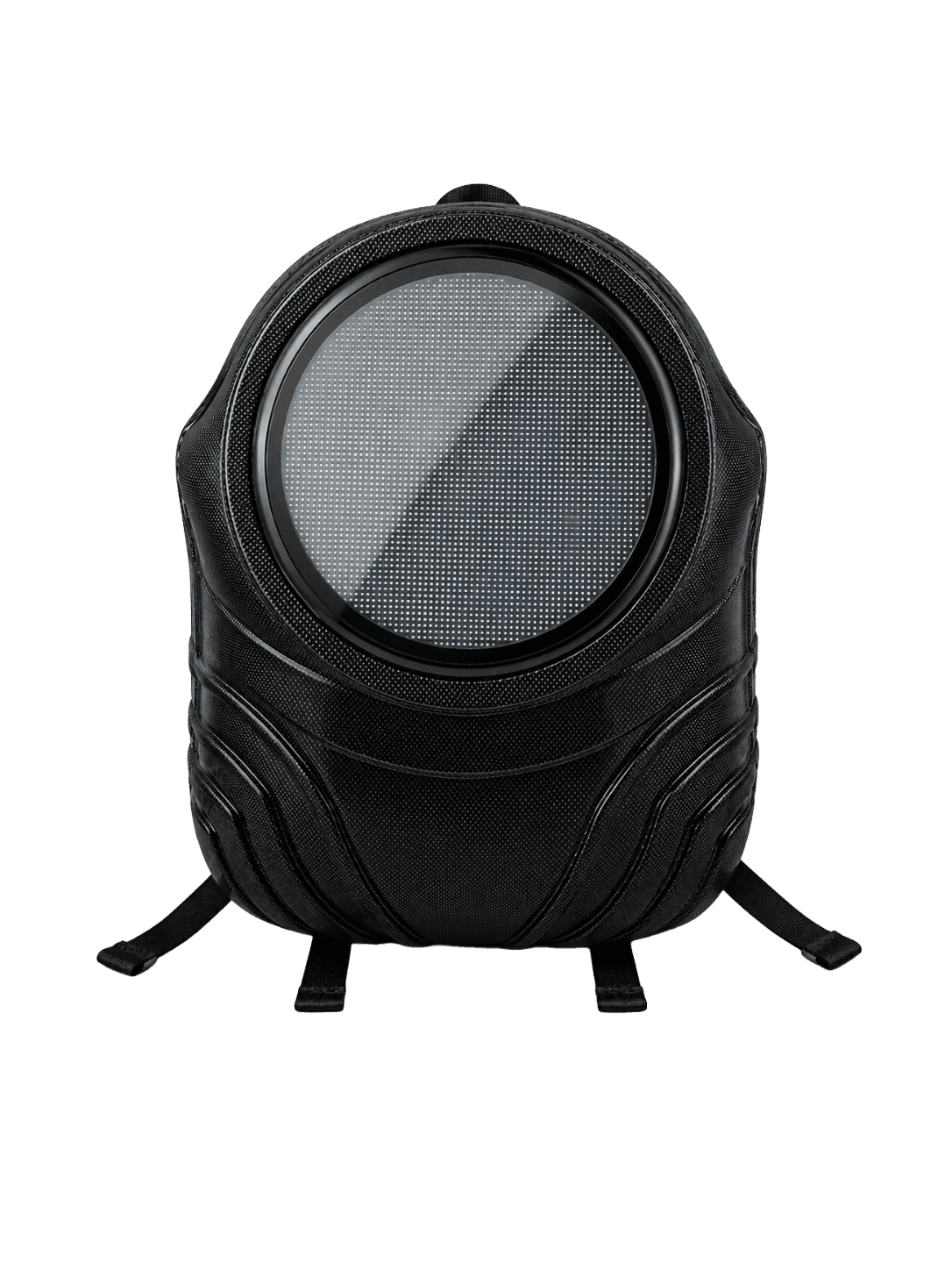 Astronaut LED Backpack - Black colorway, front