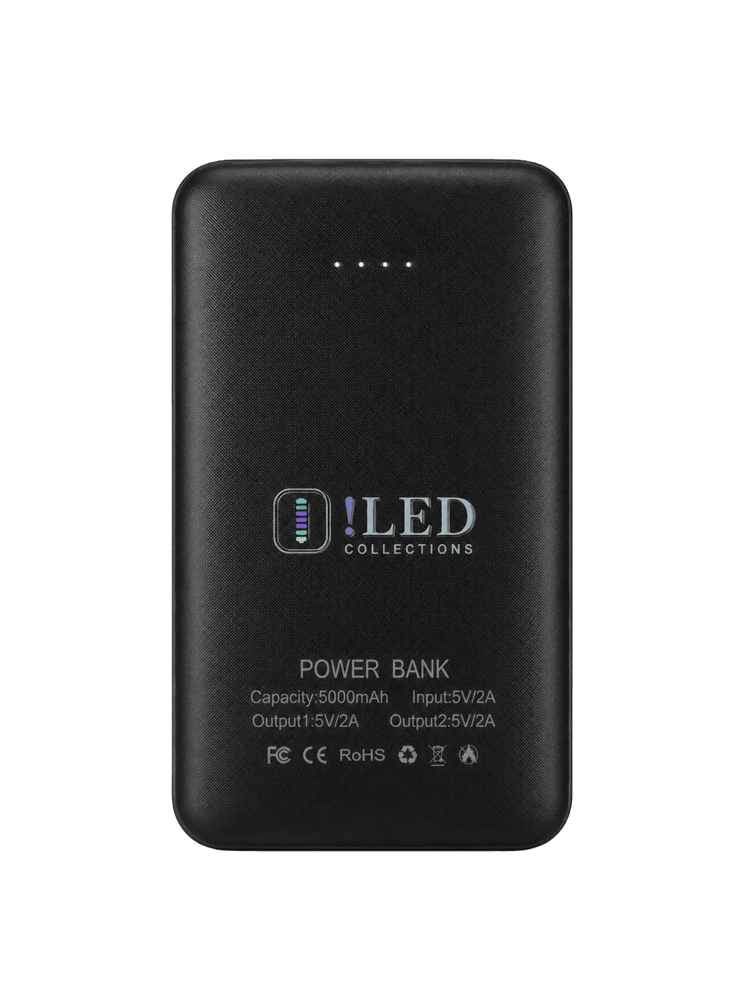 USB power bank for iLED LED bags - front