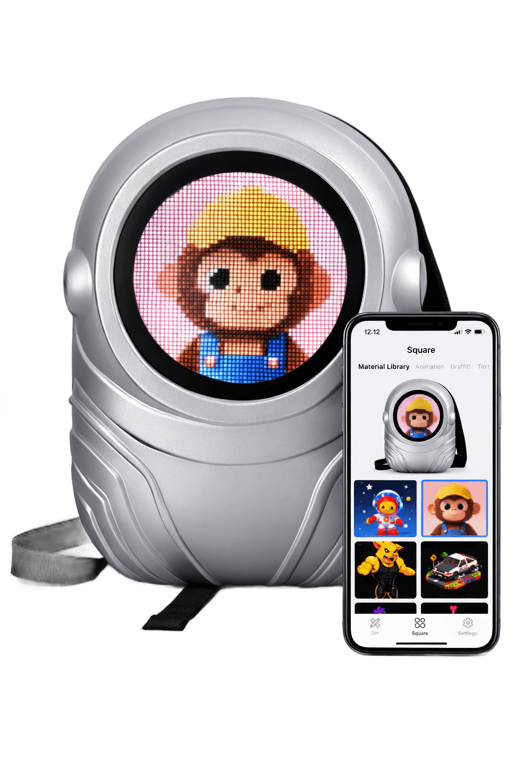 Astronaut LED backpack